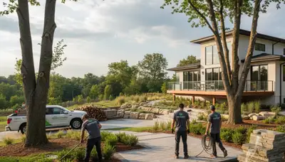 Professional landscape design and tree removal in Redmond, WA by Chop Chop Tree experts