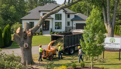 Professional landscaping and tree removal service in Redmond, WA by Chop Chop Tree experts