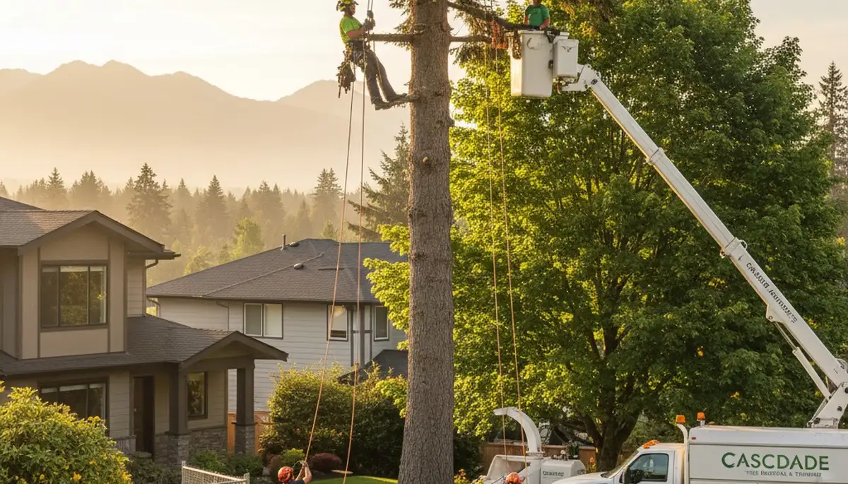 Professional tree removal service in Redmond WA by certified arborists