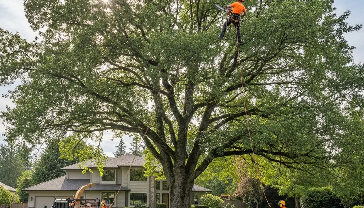 Professional tree removal service in Redmond WA by certified arborists at treeserviceredmond.com