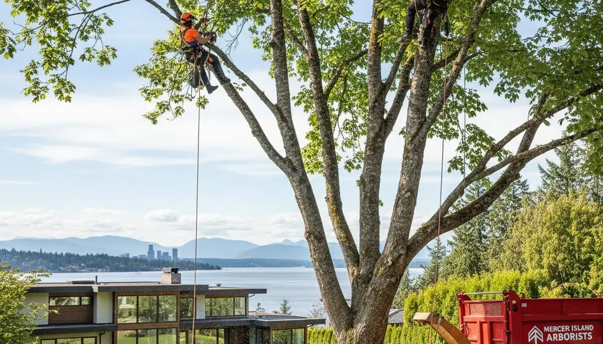 Professional tree removal service in Redmond WA by certified arborists at Tree Service Redmond