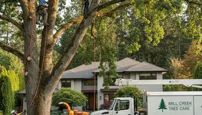 Professional tree removal service in Redmond WA by certified arborists | TreeServiceRedmond.com